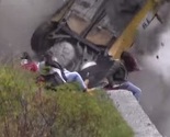 Luda sreća na reliju: Od smrti ih dijelili samo centimetri