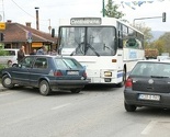 Sudar autobusa i automobila u Vogošći