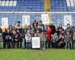Roditelji i djeca članovi Udruženja EDUS gosti FK Željezničar