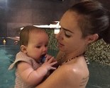 Tamara Ecclestone učila sedmomjesečnu kćerku da pliva