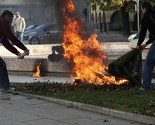 Žena se spalila ispred predsjedništva u Sofiji