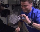 Astronauti se zabavili: U vodenoj kugli zarobili GoPro kameru i snimali se