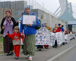 Žene Srebrenice protestovale ispred ureda SIPA-e u Tuzli