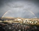 Sjajan prizor iznad Sarajeva: Dvije duge uljepšale nebo