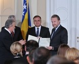 Inaugurirani novi članovi Predsjedništva BiH: Prvi predsjedavajući Mladen Ivanić