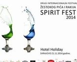 2. internacionalni festival žestokog pića i rakija Spirit Fest Sarajevo