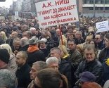 Advokati protestovali ispred zgrade Vlade u Beogradu