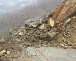 Na putu Jablanica - Prozor opasnost od novog obrušavanja