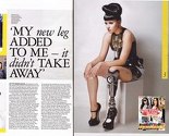 Viktoria Modesta je prva "bionička zvijezda" i pjevačica amputirane noge