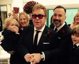Ovako su Elton John i njegov partner proslavili ulazak u bračnu zajednicu