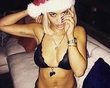 Rita Ora u donjem rublju fanovima čestitala Božić