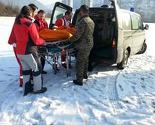 Staricu iz snijegom zametenog sela kod Konjica spasio helikopter OSBiH iz Banje Luke
