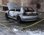 Zapaljen Audi u Drinskoj ulici u Sarajevu