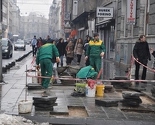 Počela sanacija oštećenih ploča u ulici Maršala Tita u Sarajevu