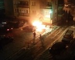 Zapaljeno vozilo u sarajevskom naselju Šip