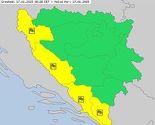 Žuto upozorenje Meteoalarma zbog jakog vjetra