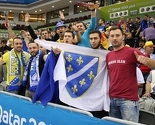 BiH sa tribina dvorane u Dohi bodre i mladi i stari