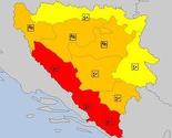 Meteoalarm zbog kiše izdao crveno upozorenje za dijelove BiH