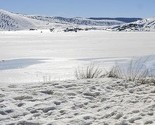Blidinjsko jezero okovano ledom debljine 10 centimetara