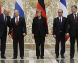Merkel, Hollande, Porošenko i Putin o Ukrajini: Mora se poštovati sporazum iz Minska