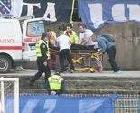 Navijač pao s ograde na stadionu Grbavica, zadobio lakše povrede