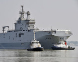 Francuska: Nosač helikoptera "Mistral" na prvoj plovidbi