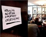 Protest likovnih umjetnika: Naš najveći problem je što nas nema u strankama i politici