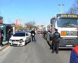 Tuzla: Nije bilo povrijeđenih osoba u sudaru Golfa i cisterne