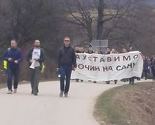 Građani protestovali protiv izgradnje male hidrocentrale Medna