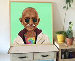 Poznati kao hipsteri: Gandhi, kraljica Elizabetha i Angela Merkel u totalno drugačijem izdanju