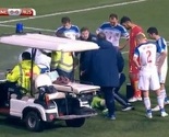 Susret Crna Gora-Rusija prekinut nakon što je ruski golman pogođen bakljom