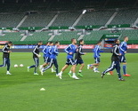 Zmajevi održali trening na Ernst Happel stadionu u Beču