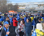 Hiljade bh. navijača stiglo na Ernst Happel stadion