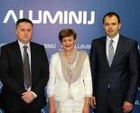 Ministar Reuf Bajrović posjetio Aluminij
