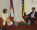 Susret Zvizdić – Pusić: Euroatlantske integracije BiH su zajednički interes