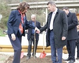 Cormack, Del Vechio i Moore zasadili nove lipe u Aleji ambasadora