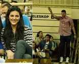 Marica Gajić i Jusuf Nurkić na utakmici Sloboda-Igokea u Mejdanu