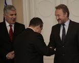 Čović i Izetbegović primili Ivicu Dačića
