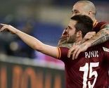 Miralem Pjanić asistent za Romu protiv Sassuola u prvom poluvremenu