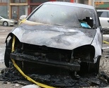 Sarajevo: Ford Focus zapaljen otvorenim plamenom