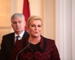 Grabar-Kitarović: Pravda nije stigla one koji su osmislili ideju Velike Srbije