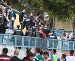 Fizički obračun navijača Slavije i Sarajeva obilježio utakmicu u Istočnom Sarajevu