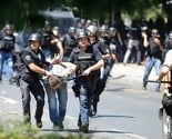 Skoplje: Demonstranti ispred skupštine, policija blokirala prilaz vladi