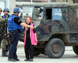 Policijska uprava u Kumanovu pod jakim obezbjeđenjem