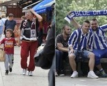 Navijači vječitih rivala spremni za derbi, glavni grad BiH u bordo i plavoj boji