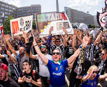 Navijači Juventusa i Barcelone pristižu na stadion u Berlinu