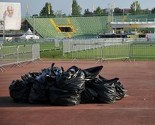 Stadion Koševo očišćen nakon odlaska pape Franje i vjernika