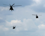 Spektakl na nebu: Piloti helikoptera OS BiH demonstrirali spremnost u spašavanju civila