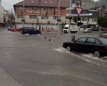 Nevrijeme pogodilo Konjic, kiša poplavila ulice