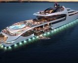 Luksuzna jahta Admiral X Force 145 od milijardu dolara imat će bazene, kina i teretane